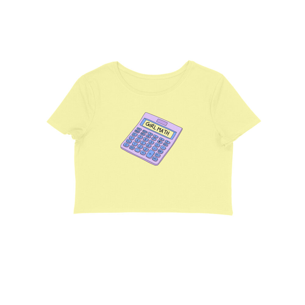 Girl Math - Baby Tee