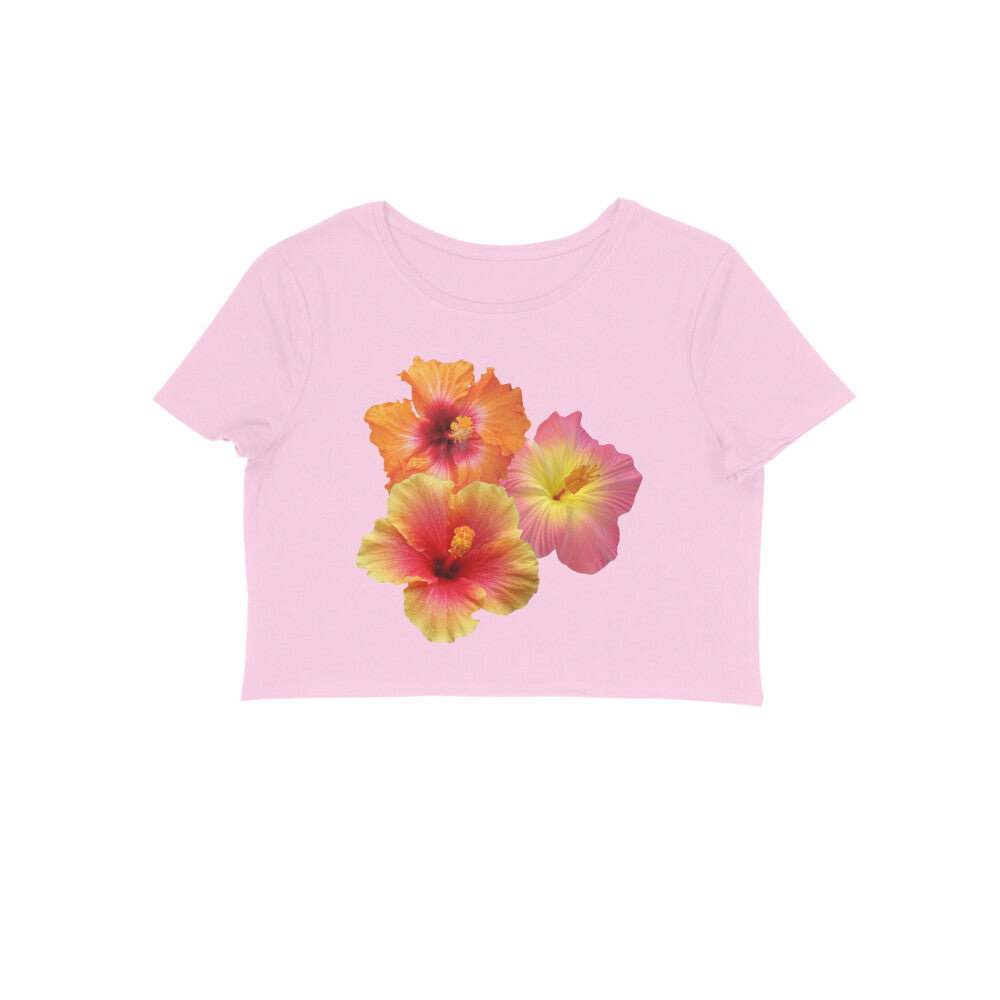 Flower bomb- Baby Tee