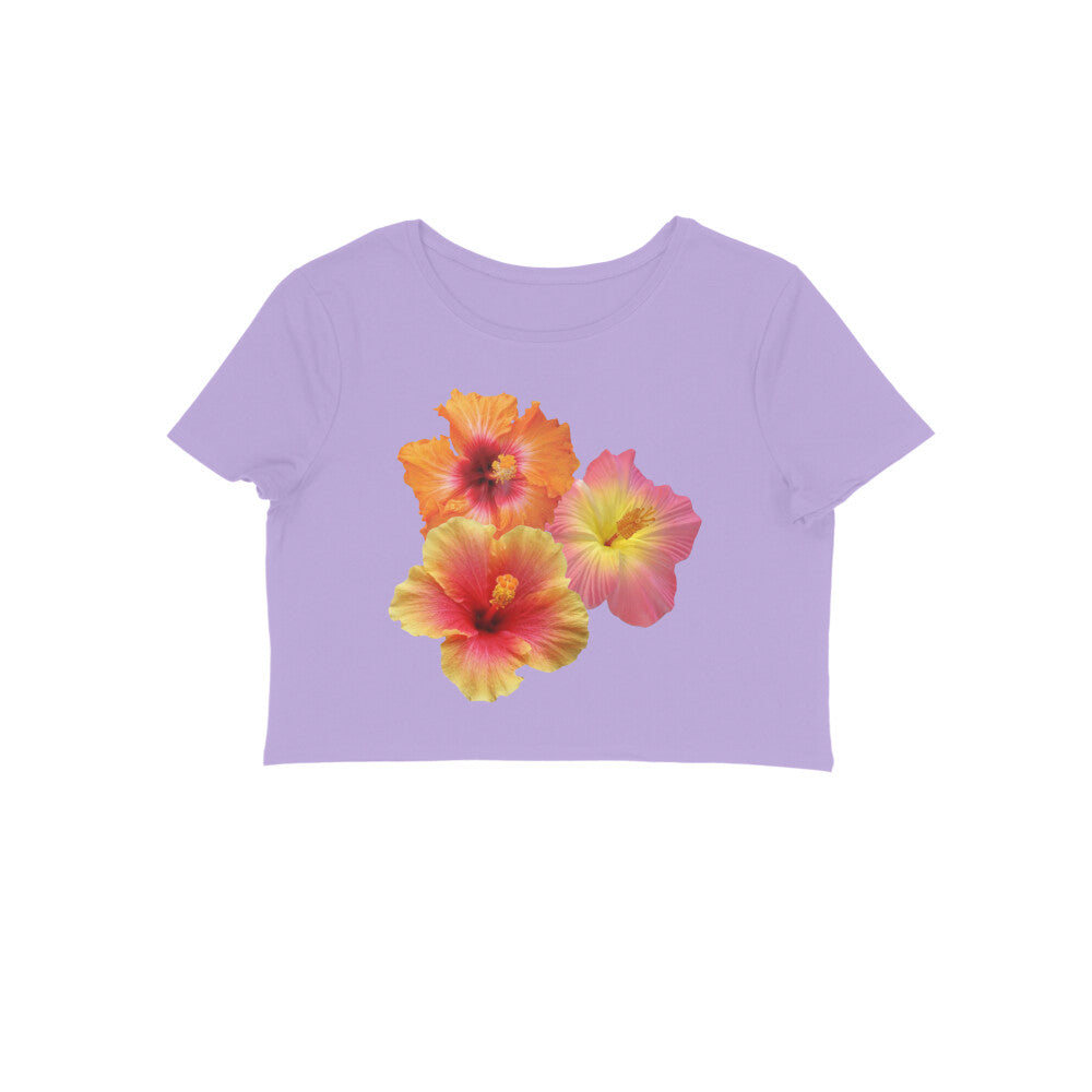 Flower bomb- Baby Tee