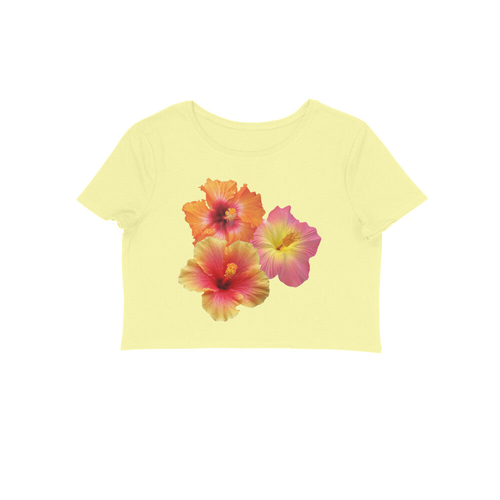 Flower bomb- Baby Tee