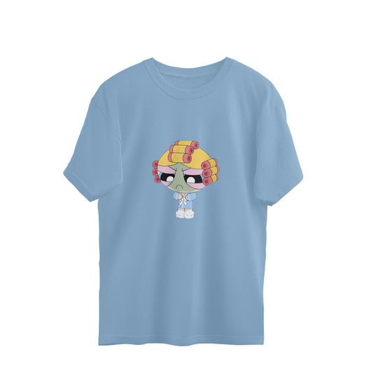 Bubbles- Oversized Tee