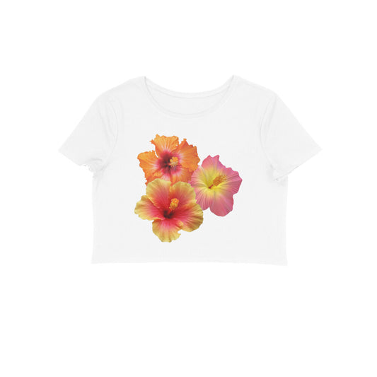 Flower bomb- Baby Tee
